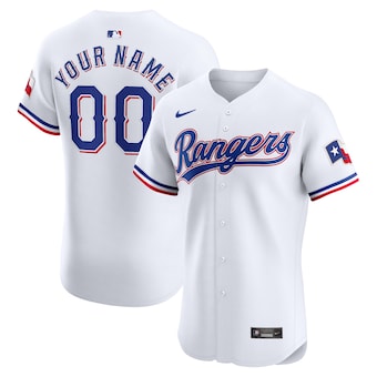 Custom Texas Rangers Jersey